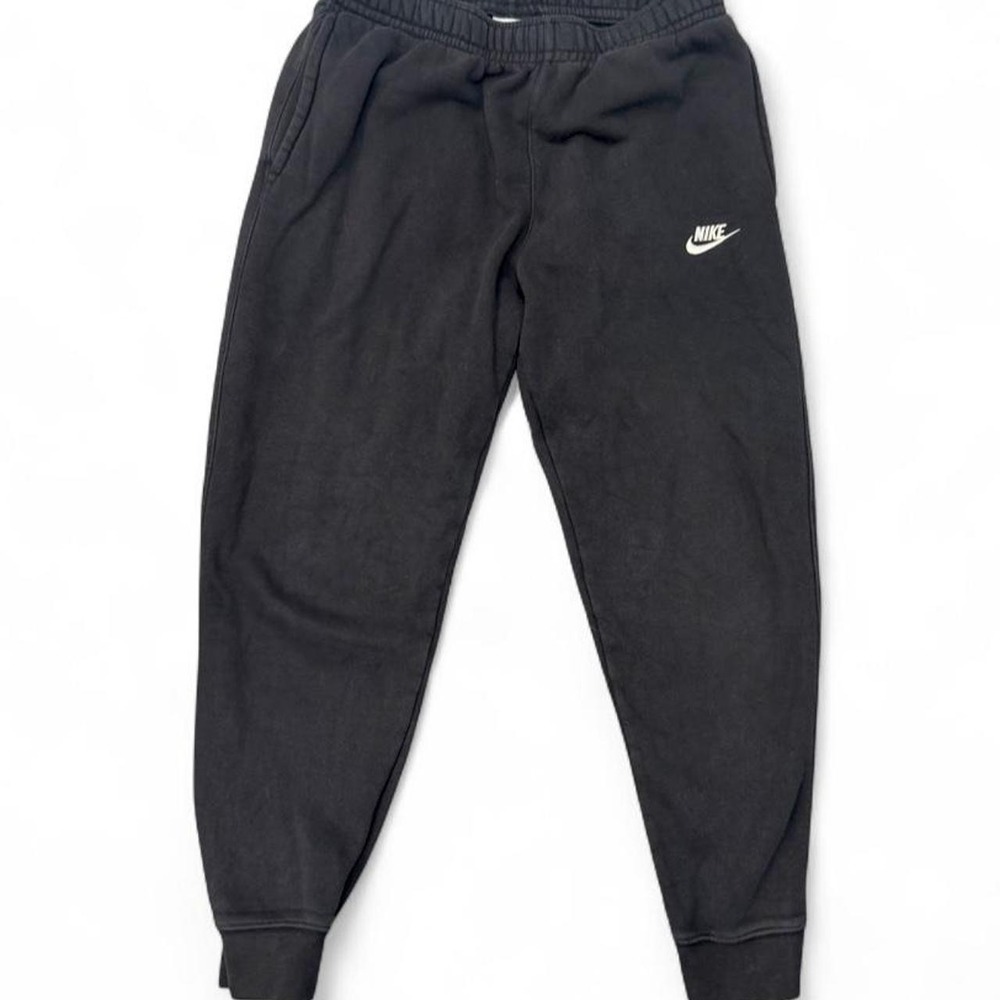 Nike Sportswear Club Fleece Joggers Mens Medium Black Embroidered Futura Logo
